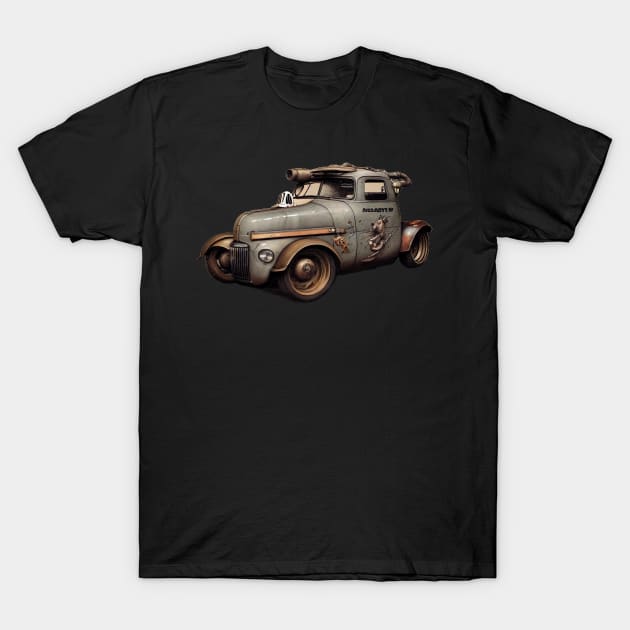 1950s rat rod truck T-Shirt by ai1art